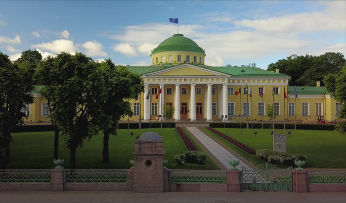 Как нарисовать таврический дворец